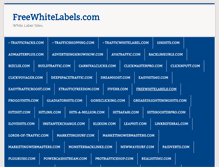 Tablet Screenshot of freewhitelabels.com